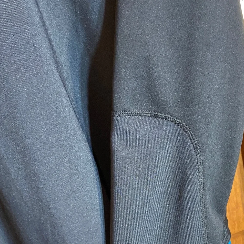 ASICS Black Shirt with Blue Details, Quarter Zip, Women's L - Picture 10 of 11